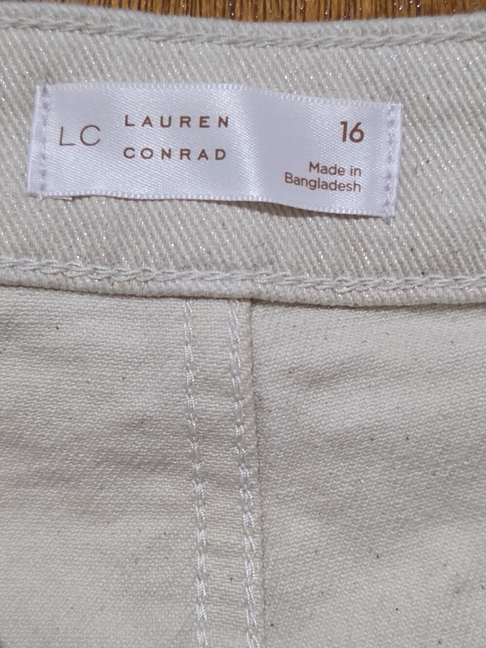 LC Lauren Conrad/ Women's/Pants/Wide Leg/High Rise/Patch Pocket / Size 16 - Picture 5 of 14